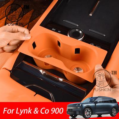 For Lynk & Co 900 2025 2026 Car Styling Car Water Cup Anti-Slip Silicone Pad  Storage Dustproof Mat Car Acccessories