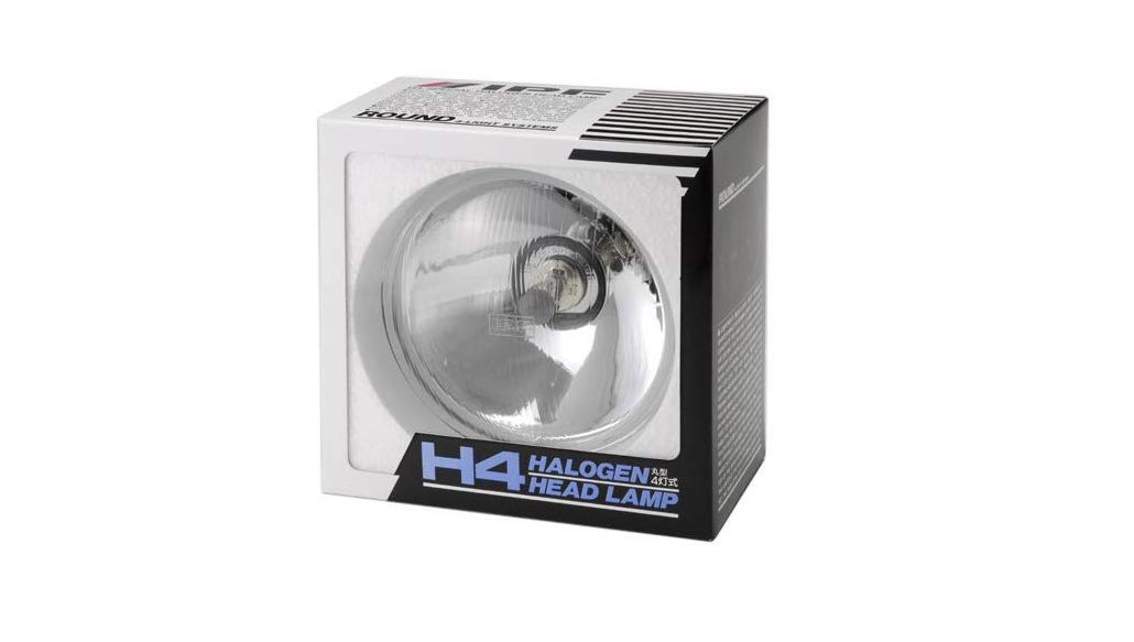 

IPF headlight ASSY halogen H4 round 4 light type high beam lens cut 9113