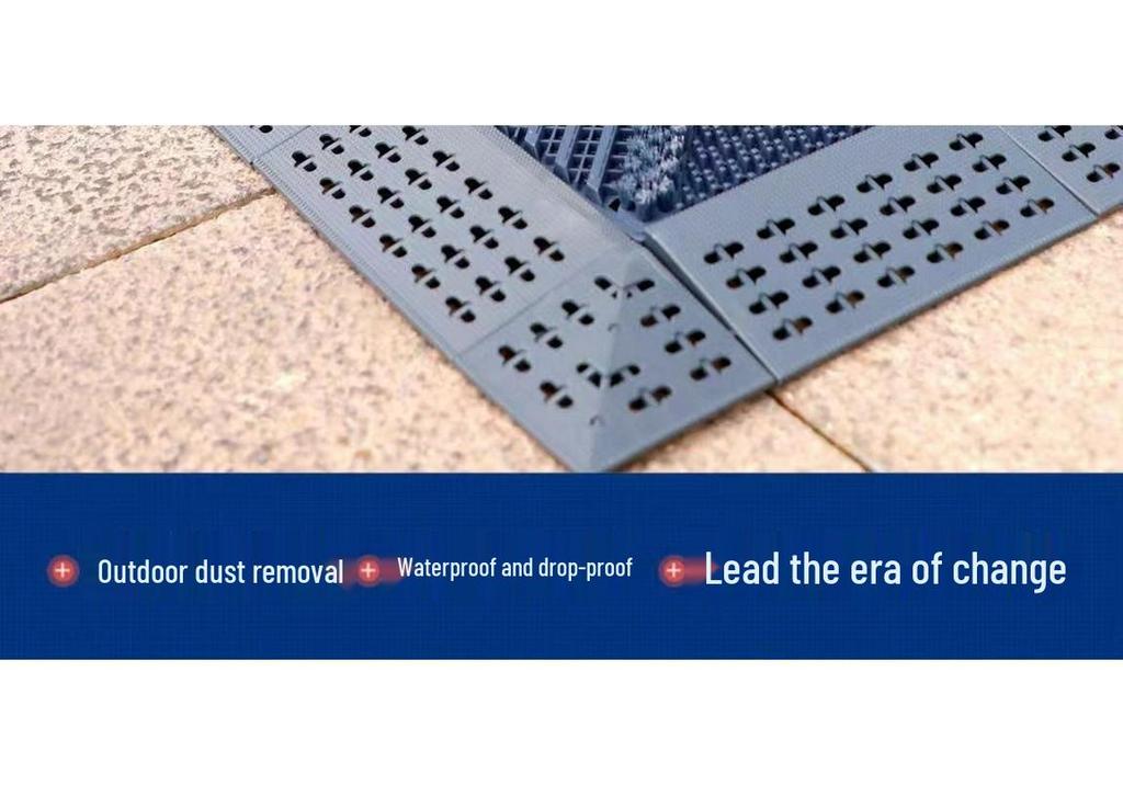 Interlocking Non-Slip Outdoor Entrance Mat for Commercial Use