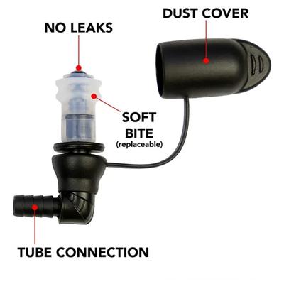 1*Valvole di Ricambio per Sacche di Idratazione con Copertura per Ciclismo Sport Sacca d'Acqua Vescica Valvola Esterna Ugello Strumenti da Campeggio