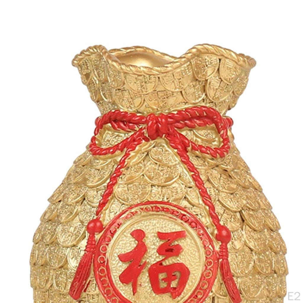 Chiński Wazon Kwiatowy Doniczka Bukiet Bogactwa Uchwyt na Kwiaty Feng Shui do Aranżacji Imprezowych