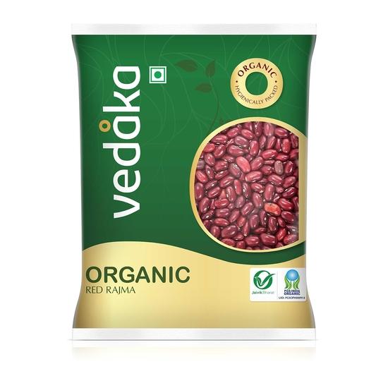 

Vedaka Premium Unfilshed Red Rajma | Натурально без глютена | 1 кг 3kg