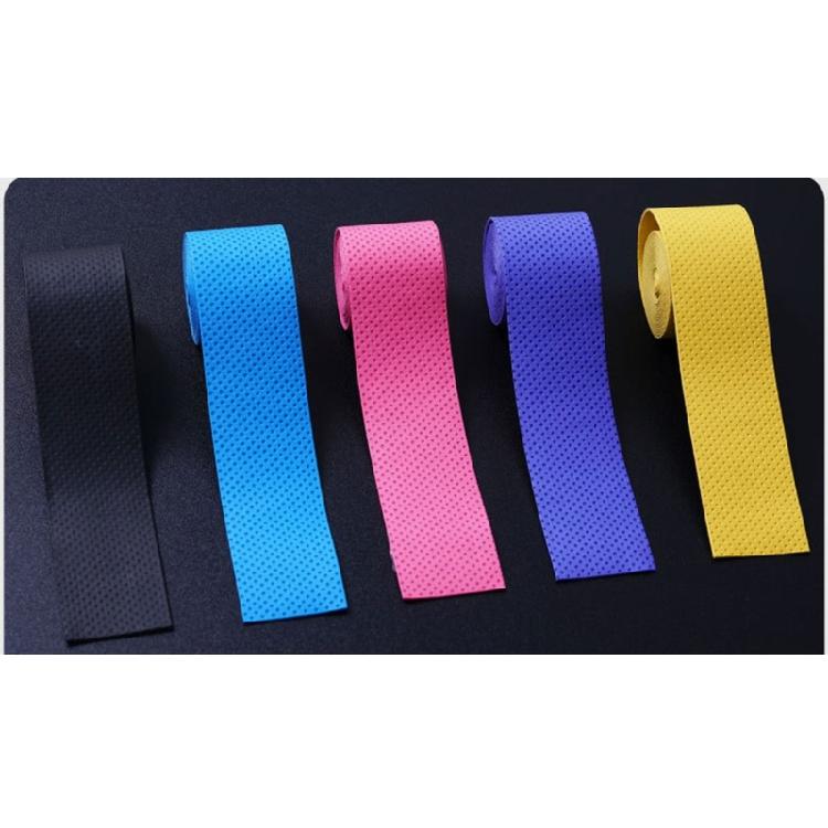 5Pcs Nonslip Tennis Racket Sweatband Badminton Overgrip Sweatband Fishing Rod Pick Sweatbands Racket Grip Easily Install