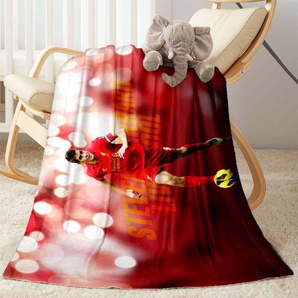 Goalkeeper Action Blanket Warmthful Decor Great for Chair Sofa Livingroom All-Season Use Digital Print Ideal Gift For Birthday Valentine'S Day