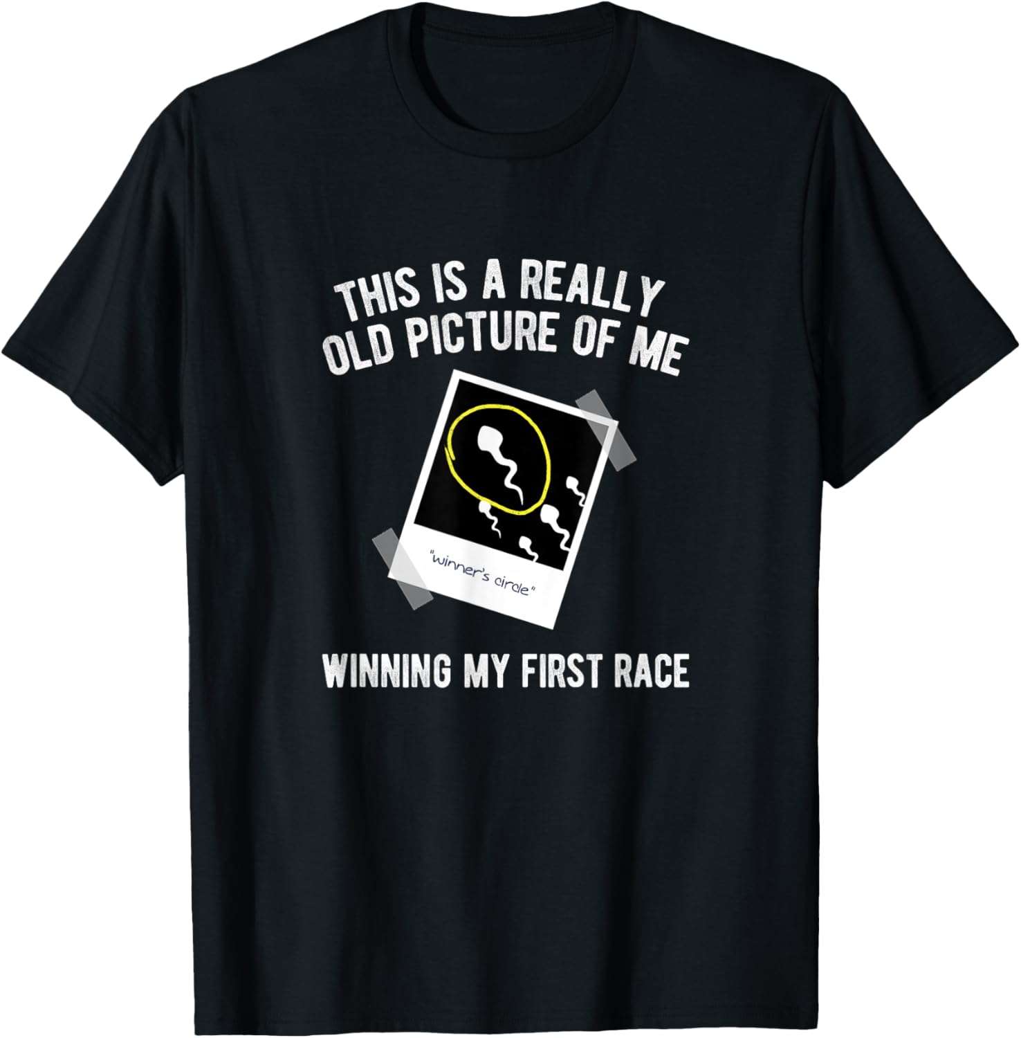 BenberFashion Echt Oude Foto van Mij Eerste Race Grappige T-shirts Mannen Puur Katoen Humor Streetwear T-shirt Korte Mouw Unisex Losse Kleding 2XL