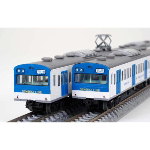 Tomytec Railway Collection, JR 103 Series Senseki Line Renewal Car, New Paint, 4-Car Set, Diorama Supplies, 336754