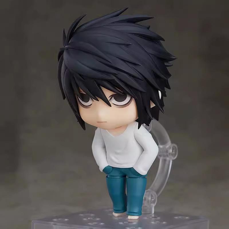 Nendoroid L 2.0 Action Figure Death Note Q Version 1200# Collectible Doll with Interchangeable Face