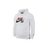 Nike Sb Icon Gradient Logo Skateboarding Hoodie Men Tops White BV6751-100