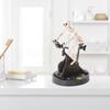 Halloween Resin Statues Skeleton Riding Bike Figurines Halloween Skeleton Decorations Desktop Ornament Festival Home Decor
