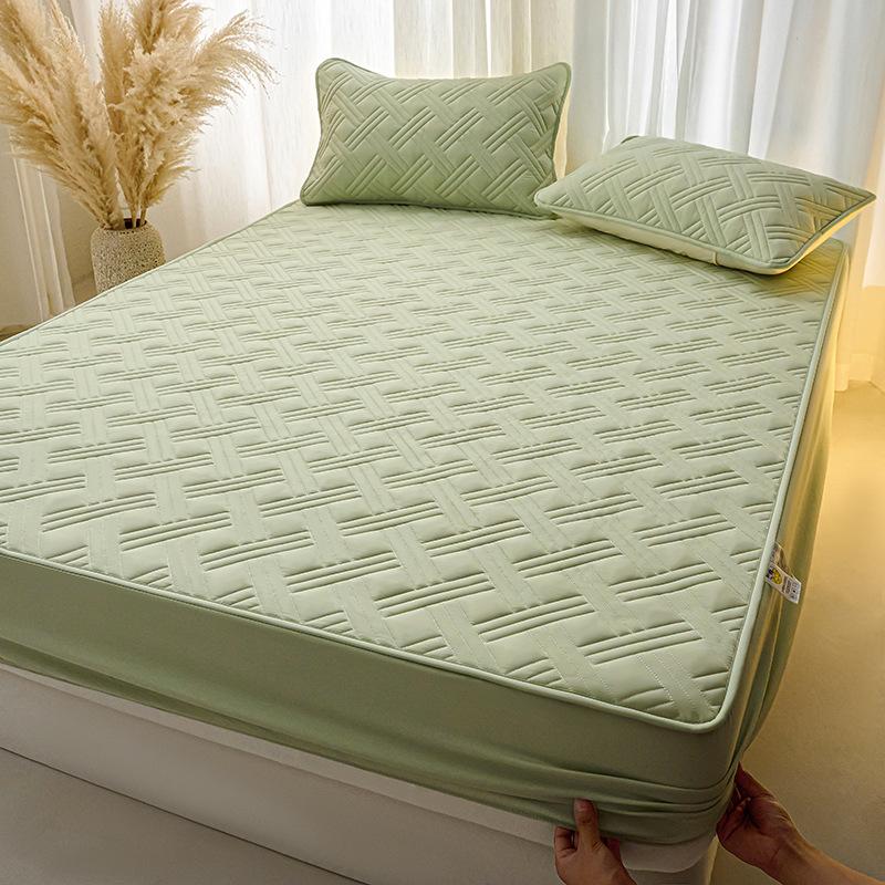 Category A Maternal and Infant Waterproof Diaper Sheet, Quilted Thickened Mattress Protector, Dustproof Bed Cover, Bed Cover
