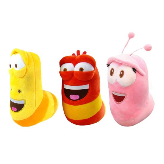 Yousheng Cartoon Inspired Plush Worm Toy Stuffed Worm Plushie Decoration Worm Shape Doll Pillow Animation Fans Collectible Gift