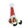 Faceless Grinch Green-Haired Monster Elf Ornament