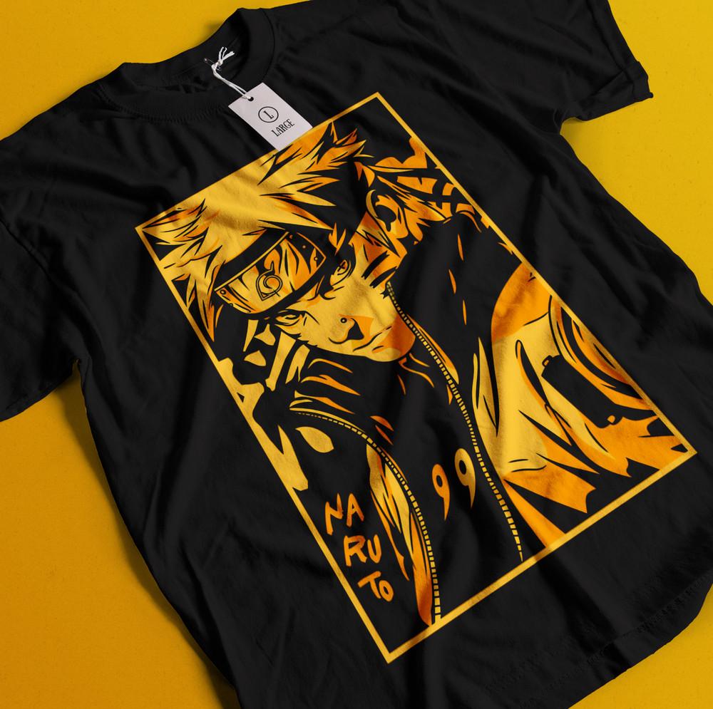 

Футболка Наруто Итачи Футболка Джирайя Футболка Мадара Какаши Хината Курама Аниме Футболка 4XL