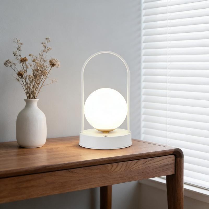 Portable Table Lamp Night Light Outdoor Camping Light Stall Light Nordic Modern Bedroom Bedside Lamp
