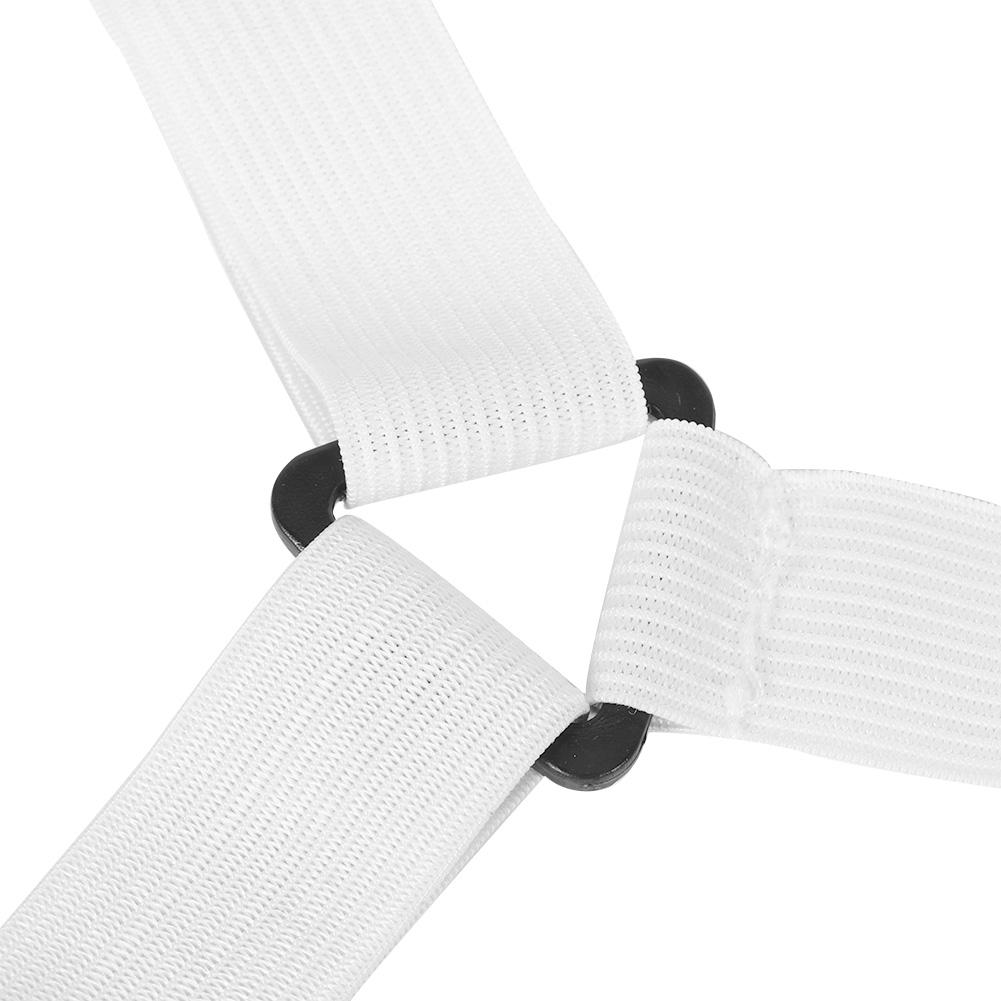 2PCS Bed Sheet Holder Antislip Fixing Buckle Adjustable Elastic Straps Clips