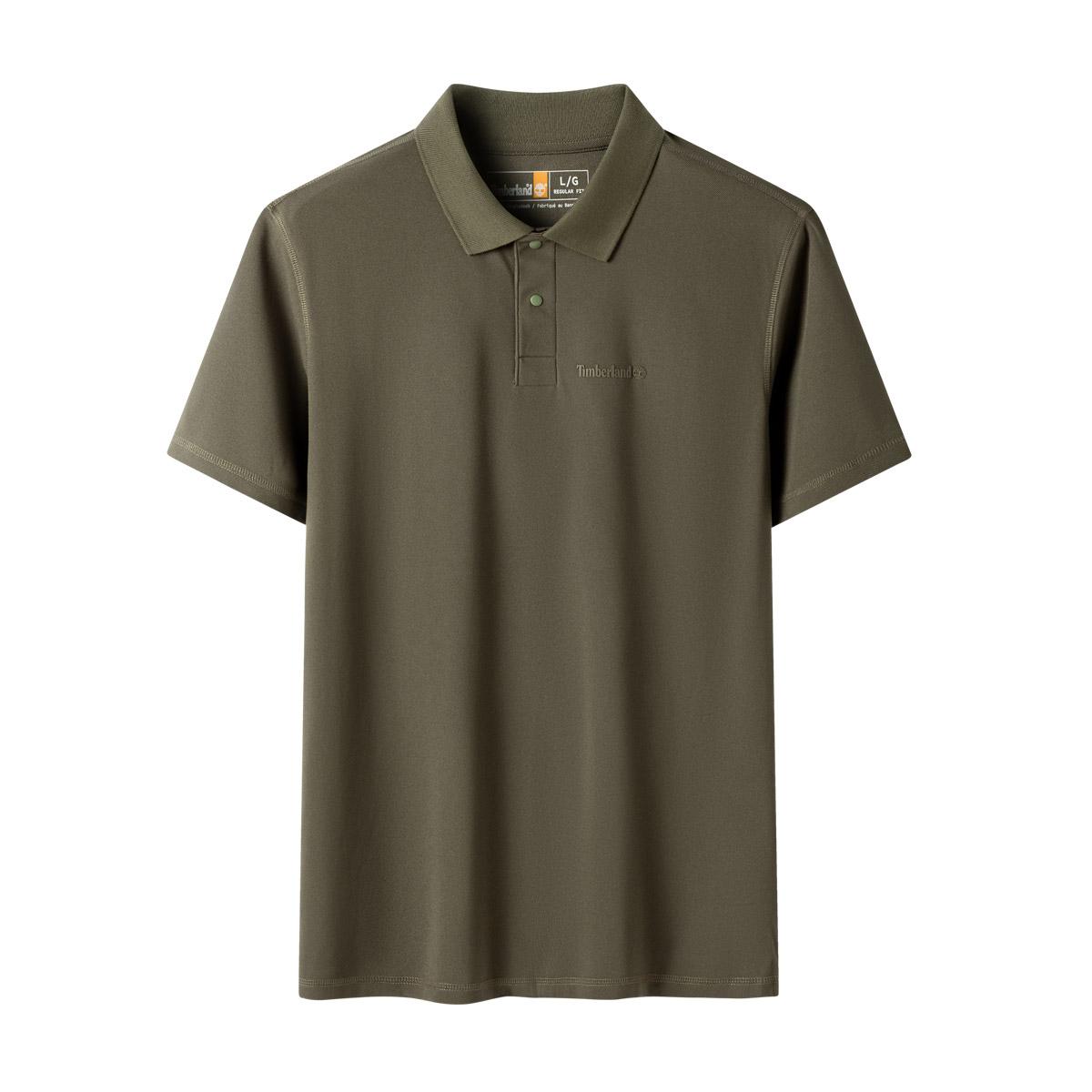 

Timberland Logo Comfortable Breathable Casual Short Sleeve Polo Shirt Men Polo Shirts Army-Green A5QHJ-A58 L