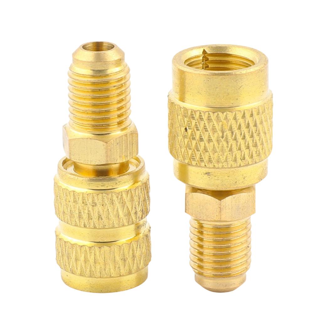 High Quality Brasses Conversion Fitting for Air Conditioning Refrigerants Transition Featuring Accuracy Thread