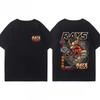 2026 New Wheel Hub Modification Family Matching Unisex Oversized T Shirt Car Wheel Back Graphic Jdm Streetwear Loose Cotton Tee