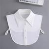 Women's Chiffon Stand-Up Collar: Versatile Fake Collar for Sweater Decoration - Perfect for Spring, Autumn, and Winter