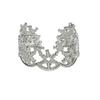 Winter Dream Sweet Cool Snowflake Color Diamond-Encrusted Zircon Enamel Open Ring Niche Premium Sense Stacked Ring Woman