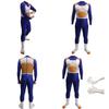Comfortable Anime Dragon Ball Z Vegeta Jumpsuit With High Elasticity For Kids And Adults