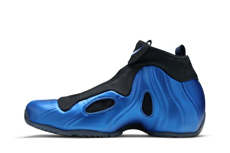 Men's Sneakers Nike Air Flightposite One Dark Neon Royal Dark Neon Royal/Dark Neon Royal-Black