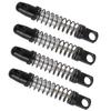 Metal Shock Absorbers Spring Damper Replacement for XIAOMI Suzuki Jimny 1 16 RC CarBlack