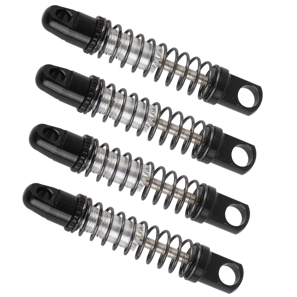 Metal Shock Absorbers Spring Damper Replacement for XIAOMI Suzuki Jimny 1 16 RC CarBlack