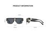 New Fashion Double Beam Men'S Sunglasses Retro Box Anti Uv Driving Metal Glasses Uv400 Outdoor Beach Cycling Sunscreen Goggles