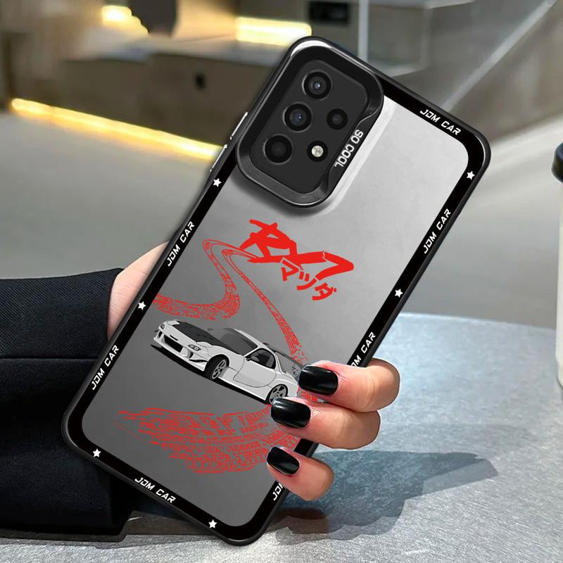 JDM Dream Car Sport Phone Case for Galaxy A12 A13 A14 A23 A32 4G 5G A22 5G A24 4G A33 5G A34 5G A35 5G Matte