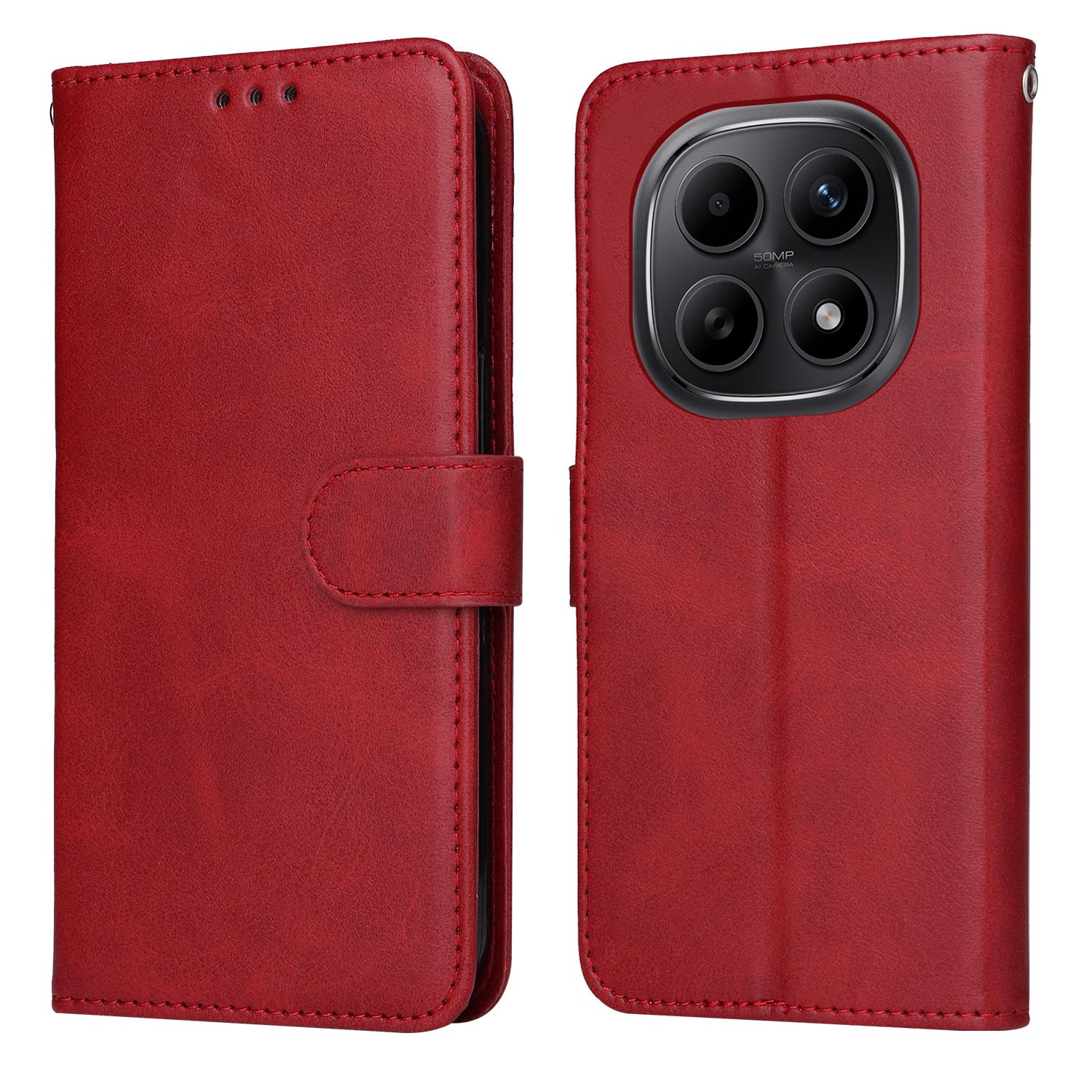 

Для Xiaomi Poco M8 5G/Redmi Note 15 5G (Глобальний)/15 4G (Глобальний) Чохол-гаманець зі штучної шкіри, відкидний чохол-книжка для телефону