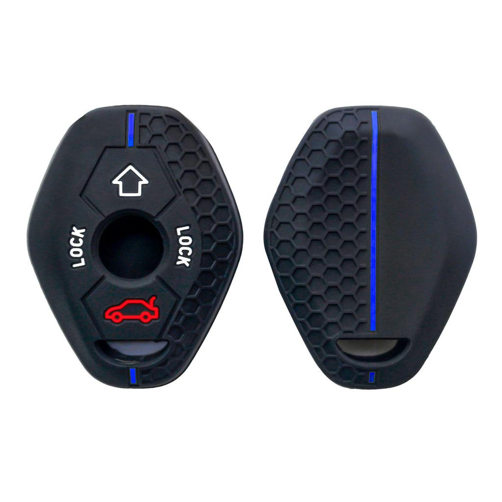 BMW X3/X5 Series Honeycomb Silicone Car Key Cover