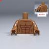 10pcs MOC Bricks Torso Body Man Muscle Pants 4cm Figure Part Particles Assembled Building Blocks Children's Toys
