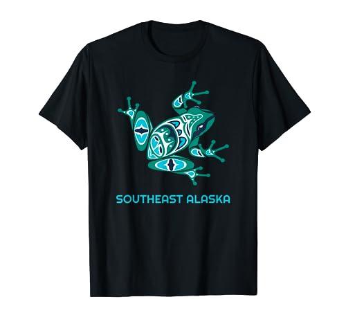 Southeast Alaska Frog Pacific Northwest Native T-Shirt