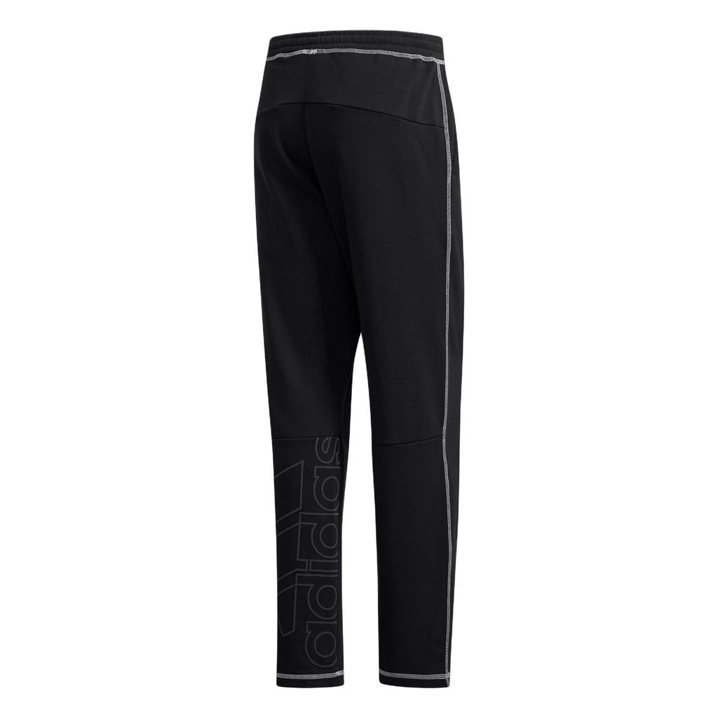 Adidas Sports Lifestyle Series Logo Warm Windproof Straight Leg Casual Pants Men Pants Black DV1009