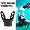 U-shaped Mouthpiece Easy Access Design Universal Caliber Snorkelling Mouthpiece with Cable Ties Snorkel Regulator