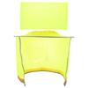 Hard Hat Sun Shade Full Brim Neck Shield with Adjustable Elastic Band Breathable Mesh Curtain Uv Protection for Construction