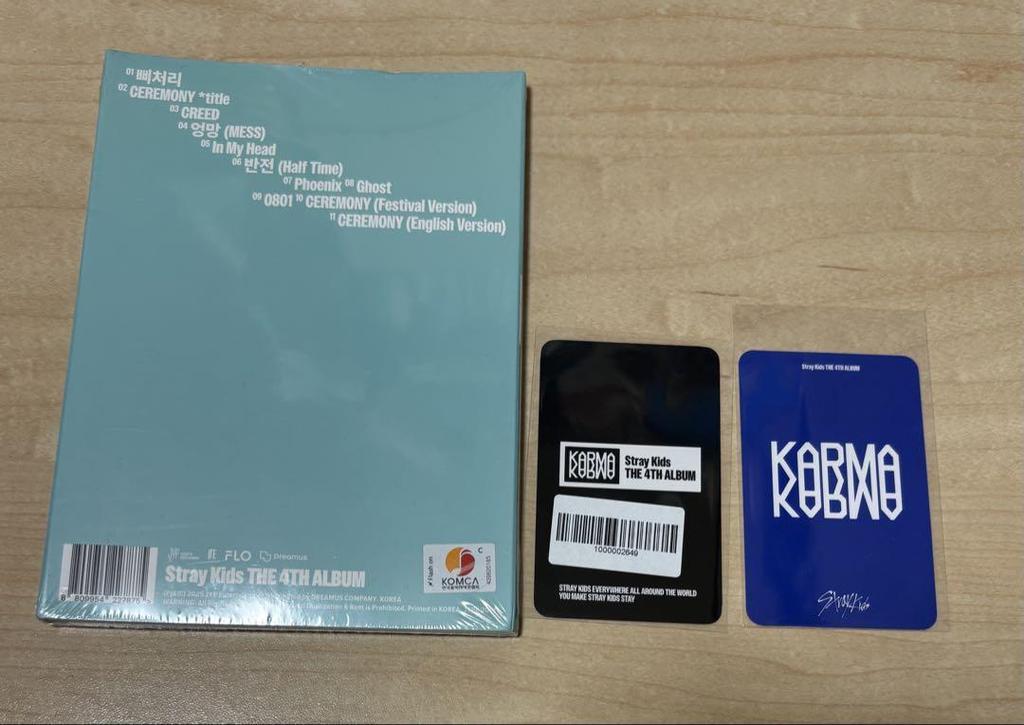 [USED] Hyunjin KARMA Album Trading Card YES24 FANS