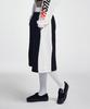 CRUSHST Fake Leggings Wide Bermuda Shorts Black And White