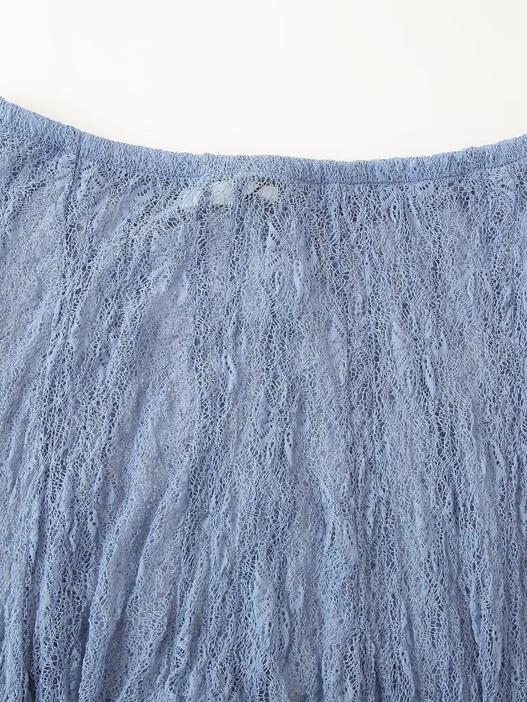 Damski Wiosenny 2025 Europejski i Amerykański Modny Koronkowy Zestaw Kamizelki i Półspódnicy