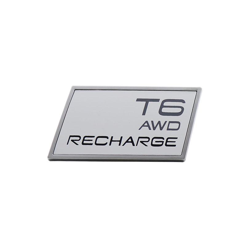 3D Premium B6 B5 T5 T6 T8 AWD RECHARGE für Auto Kotflügel Kofferraum Heckhaube Aufkleber Emblem Plakette