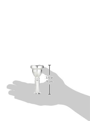 Bach Trombone Mouthpiece 1 1/2G, Silver-Plated Finish (Large Bore) 3411HG