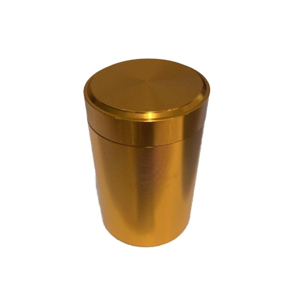 Metal Aluminum Storage Jar Portable Mini Titanium Zinc Zinc Alloy Tank Aluminum Tea Can  Pill Box