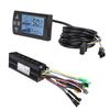 30A 3 Mode Sine Wave Bike Controller Set Water Proof Brushless Motor Controller S861 LCD Display Meter for Modification