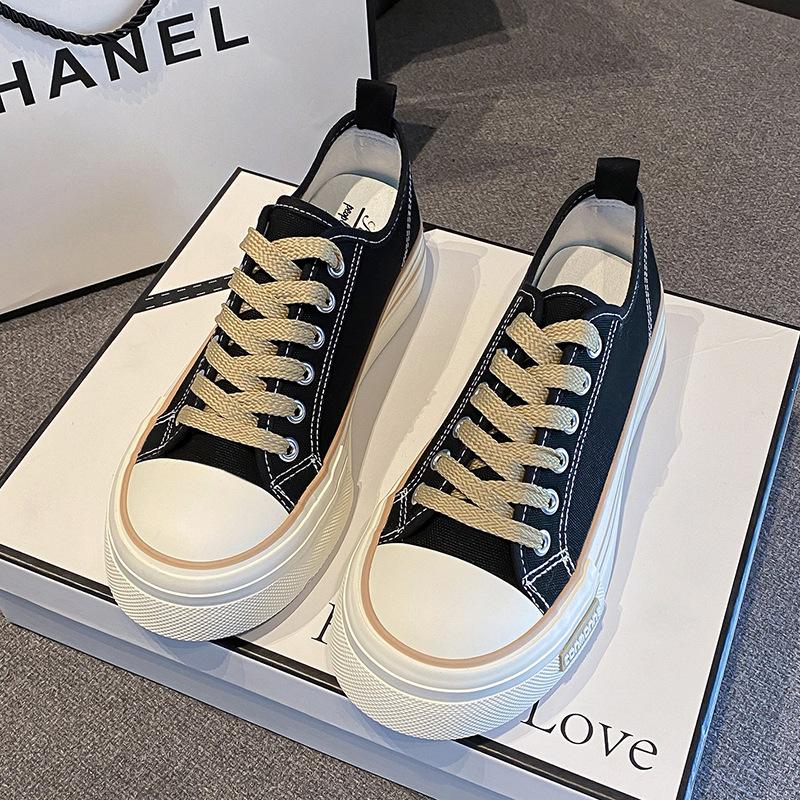 

ins trendy canvas shoes 22 spring new student running breathable casual shoes board shoes street shot K22 44 men s style