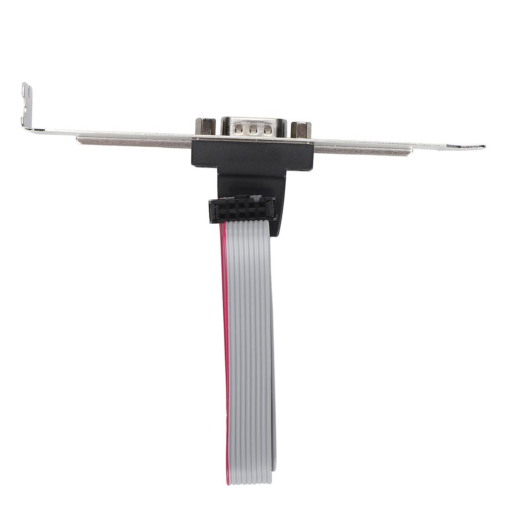 Serial Port Adapter Baffle Stable Good Compatibility 9‑pin Connector Serial Port Header for Adding A 9‑pin COM Port