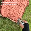 Outdoor Mini Air Pump with LED Light 4 Nozzles Type-C Rechargeable Inflatable