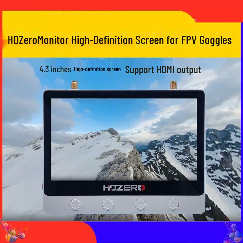 

Kaixin HDZero 4.3-inch Anti-Glare FPV Monitor