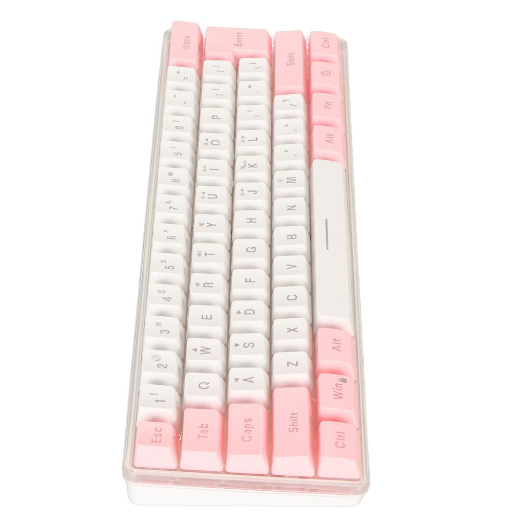 60percent  Wired Gaming Keyboard RGB Mini Keyboard Imitated Mechanical Technique Compact 61 Keys Keyboard