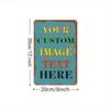 Personalized Metal Tin Sign Custom Wall Art Vintage 12x8 Inches Rustic Plaque Kitchen Decor Home Cafe